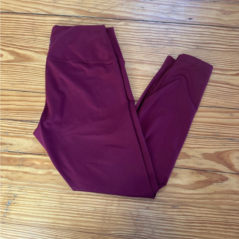 NOBULL Burgundy Leggings